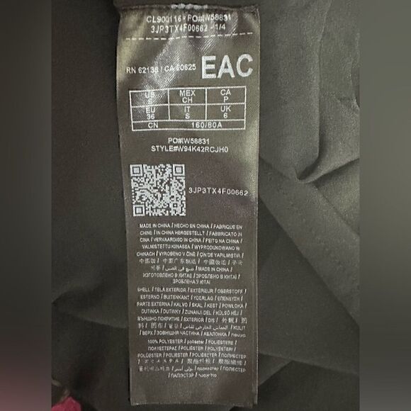 Guess Wide Long Sleeve V Neck Floral Mini Dresd - Picture 7 of 7